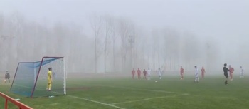 La niebla obliga a suspender el partido del Arenas
