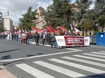Los sindicatos convocan a 350 abulenses en el 1 de mayo
