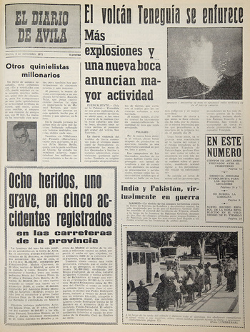Hace 50 años Ávila también miró a La Palma