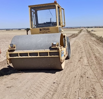 Arreglados los caminos de La Moraña afectados por el granizo