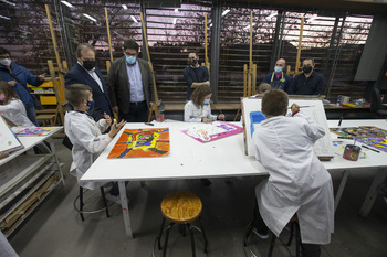 La Escuela de Artes llena sus aulas con 150 artistas
