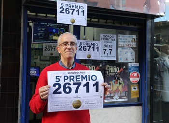 El 26.711, tercer quinto premio, sonríe a Valladolid y León