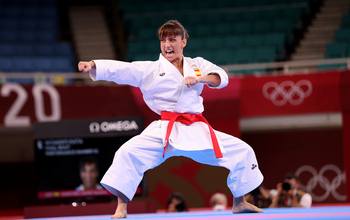 Sandra Sánchez, medalla de oro en karate