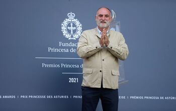 José Andrés donará su parte del Premio Princesa a La Palma