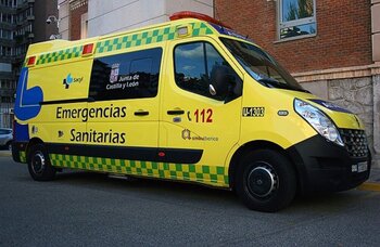 Una mujer fallece tras colisionar su furgoneta en Burgos