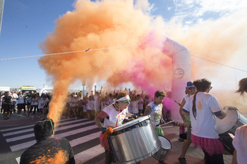 Baile, zumba y música acompañarán a la ‘Ávila Color Run'