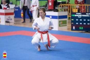 Oro para Lucía Sánchez en la Liga Nacional de karate