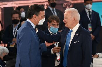 Biden agradece la ayuda de España con la guerra de Ucrania