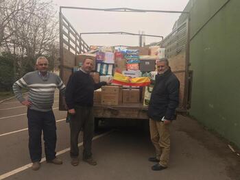 Diez municipios de la Sierra de Ávila envían ayuda a Ucrania