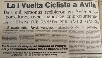 74 años, 46 ediciones de la Vuelta a Ávla disputadas