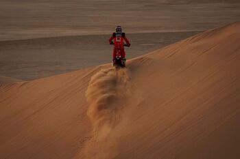 Barreda sigue soñando con el Dakar en motos