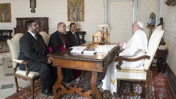 Primera 'Visita Ad Limina' del obispo de Ávila al Papa