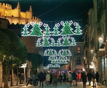 El ambiente navideño llega a Ávila
