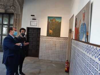 El bejarano Aarón Rueda muestra su obra en la Diputación