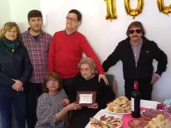 Bernuy celebra los cien años de Matilde Martín