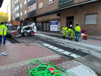 Nuevas obras en la zona norte de Ávila por la red de calor