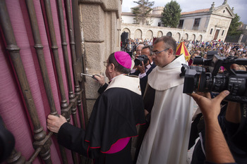 El obispo cerró la puerta santa de un año jubilar especial