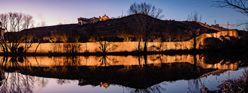 Soria recupera el paño de muralla que circunda el Duero