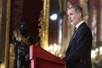 El Rey reivindica la respuesta de España en su apoyo a Ucrania