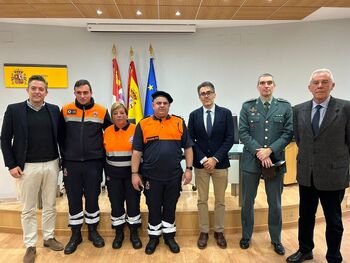 Medalla al Mérito de la Protección Civil a Sergio Domínguez