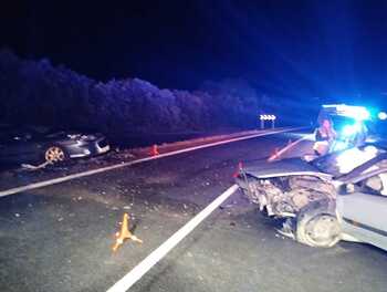 Tres heridos en un accidente en Malpartida de Corneja