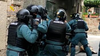 Cinco detenidos en una operación antidroga de la Guardia Civil