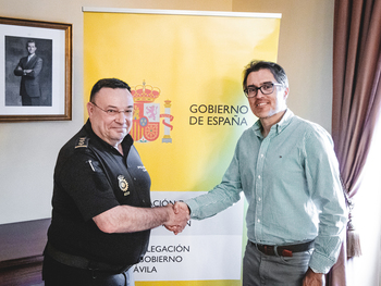 Ángel Díaz, nuevo comisario de la Policía Nacional en Ávila
