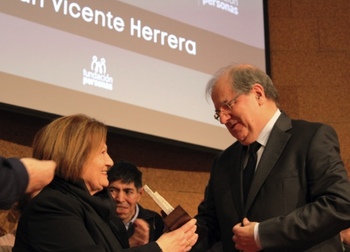 La Fundación Personas reconoce a Juan Vicente Herrera