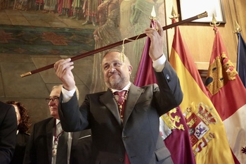 Gerardo Álvarez Courel, presidente de la Diputación de León