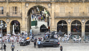 La plaza Mayor de Salamanca, ‘plató’ de Bollywood