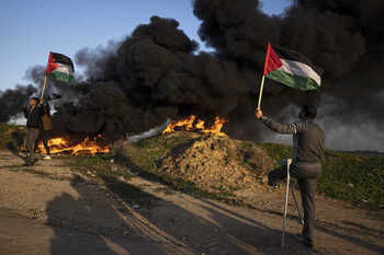 Israel bombardea Gaza con un lanzamiento de cohetes
