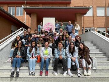 Los grupos de alumnos americanos regresan al campus de Ávila