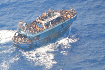 Detenidos nueve egipcios por el naufragio en el mar Jónico