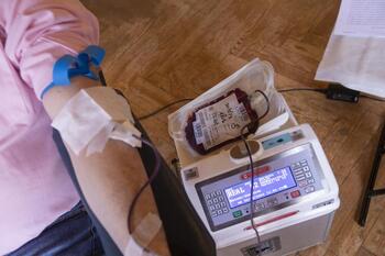 Las donaciones de sangre se mantienen el primer semestre