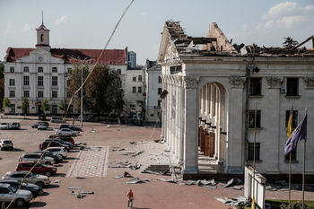 Al menos siete muertos en un ataque ruso contra Chernígov