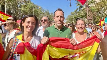 El PP de Ávila, en la manifestación contra la amnistía