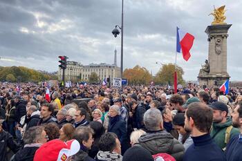 Francia se manifiesta en contra del antisemitismo