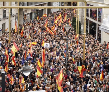 CyL se echa a la calle para decir sí a la unidad de España