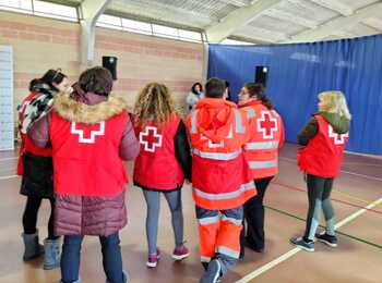 Cruz Roja y Huellas se unen para dar gracias a los voluntarios