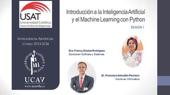 La UCAV imparte un curso sobre ‘IA y Machine Learning’ en Perú