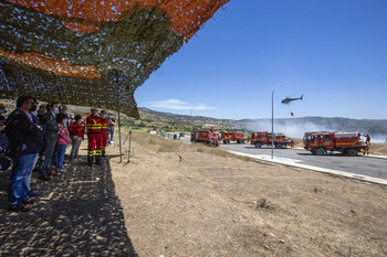 La UME se prepara para la lucha contra emergencias en Ávila
