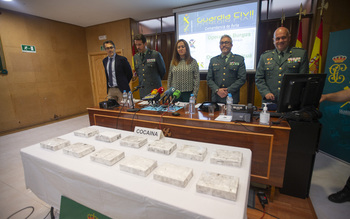 La Guardia Civil incauta el mayor alijo de cocaína de Ávila