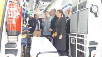 Nueve ambulancias más para Ávila