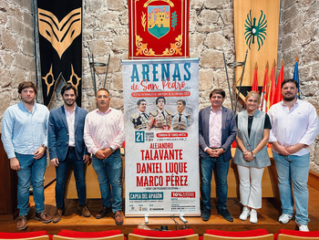 Talavante, Luque y Marco Pérez, atractivo cartel en Arenas