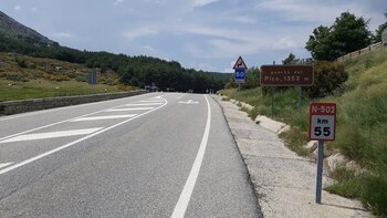 Una de las nueve carreteras más peligrosas del país, en Ávila