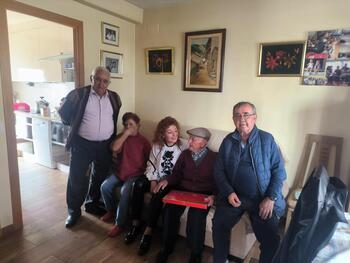 Día especial en Mijares por los 102 años del tío José González