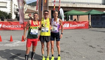 Luis Miguel Sánchez Blanco, bronce en los 50K