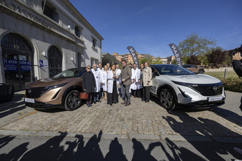 Nissan cede 4 vehículos eléctricos para las visitas sanitarias