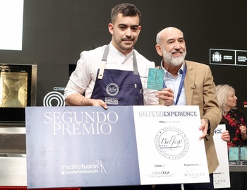 Carlos Casillas, segundo premio como Cocinero Revelación
