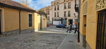 La calle Sor María de San José, en obras desde este jueves